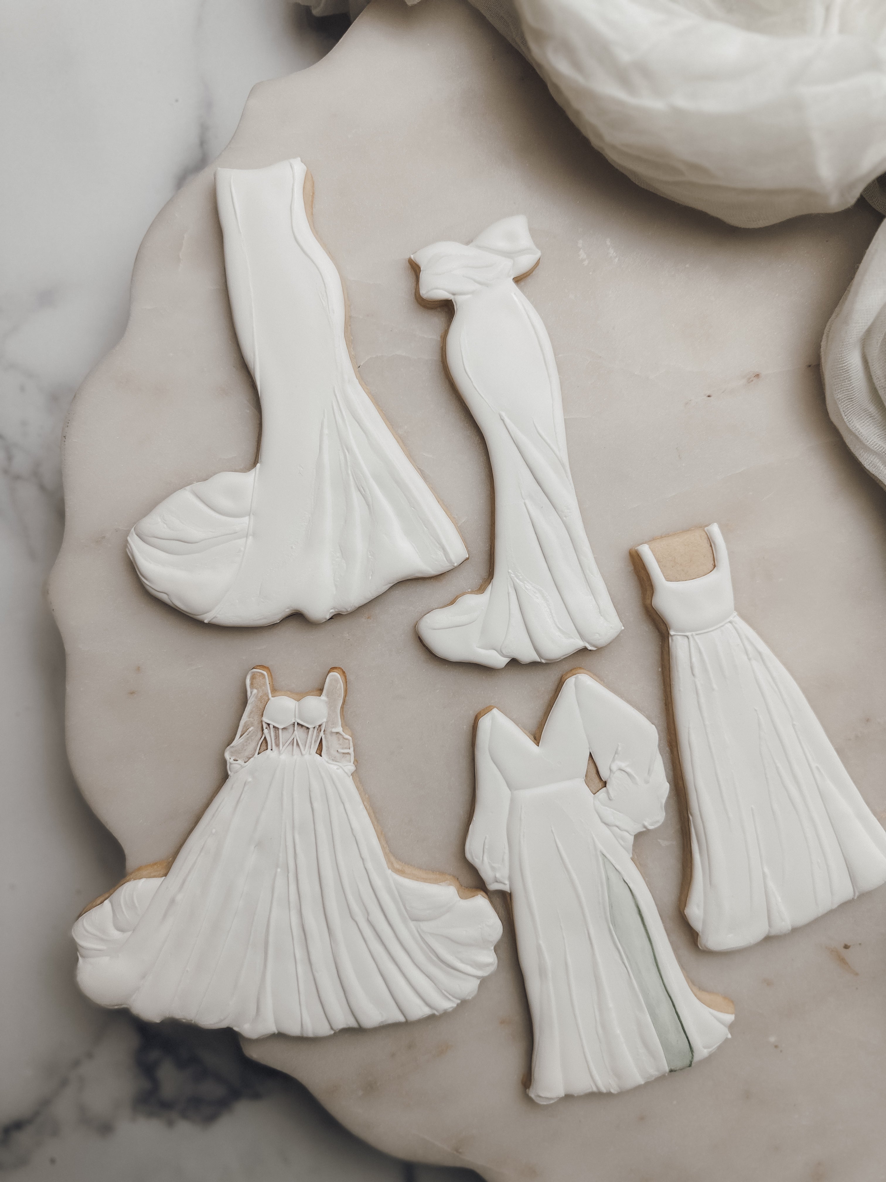 Bridal Gown Collection Cookie Cutters