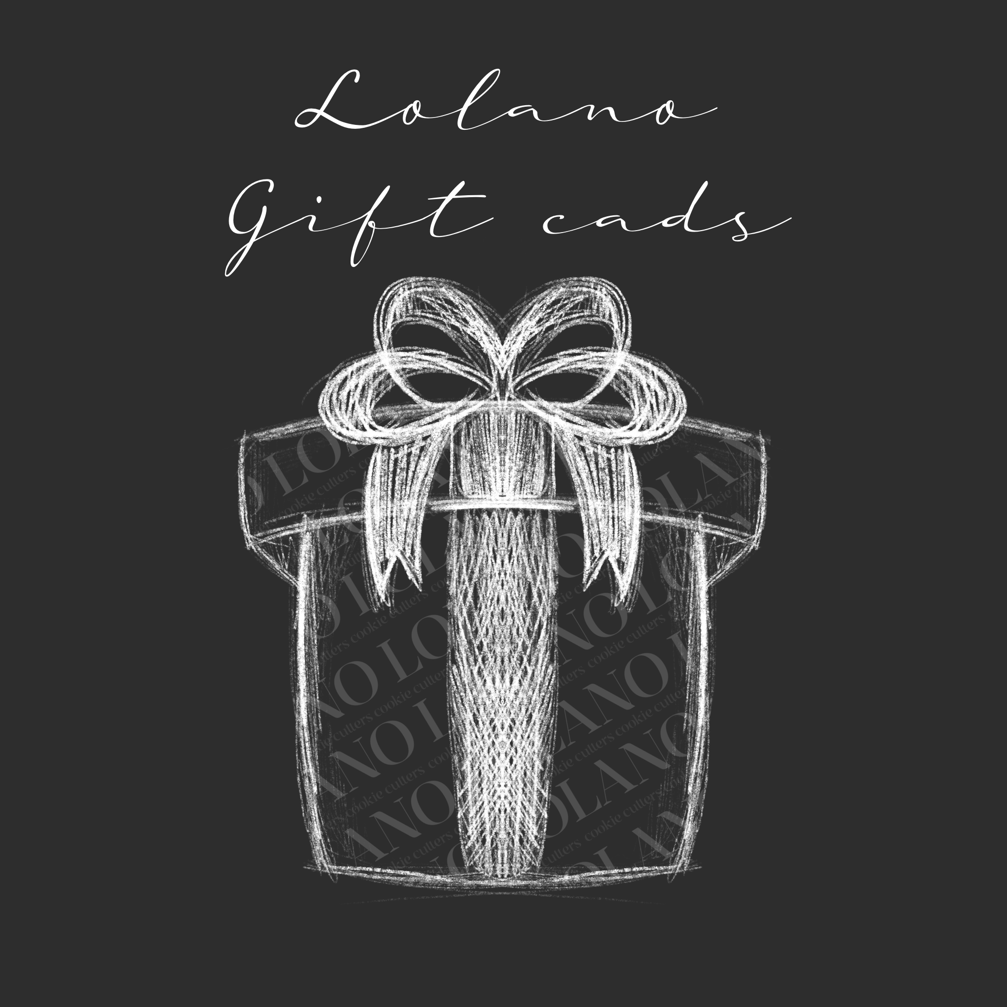 Lolano Cookie Cutter Gift Card