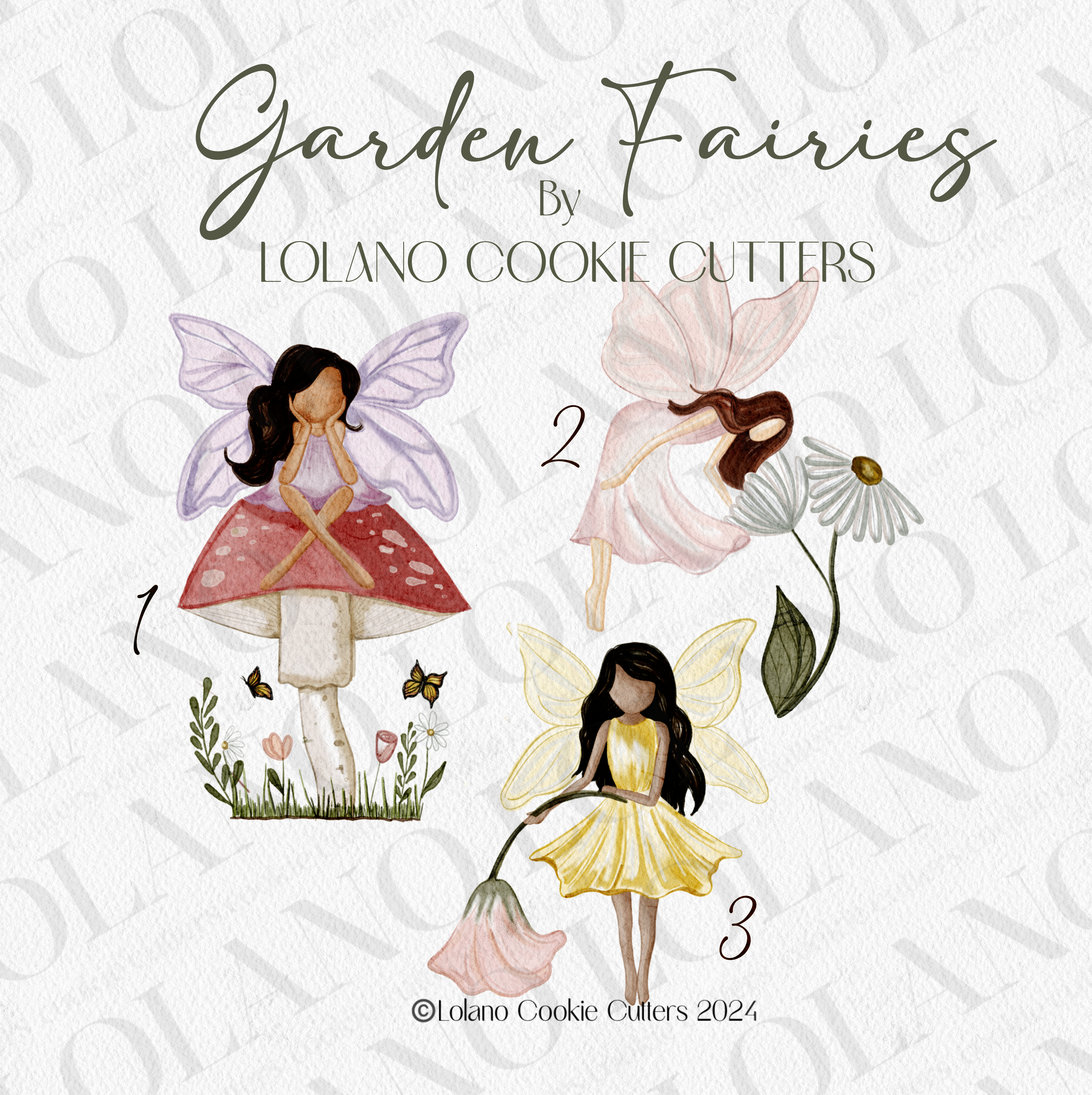 Garden Fairy Cookie Cutters