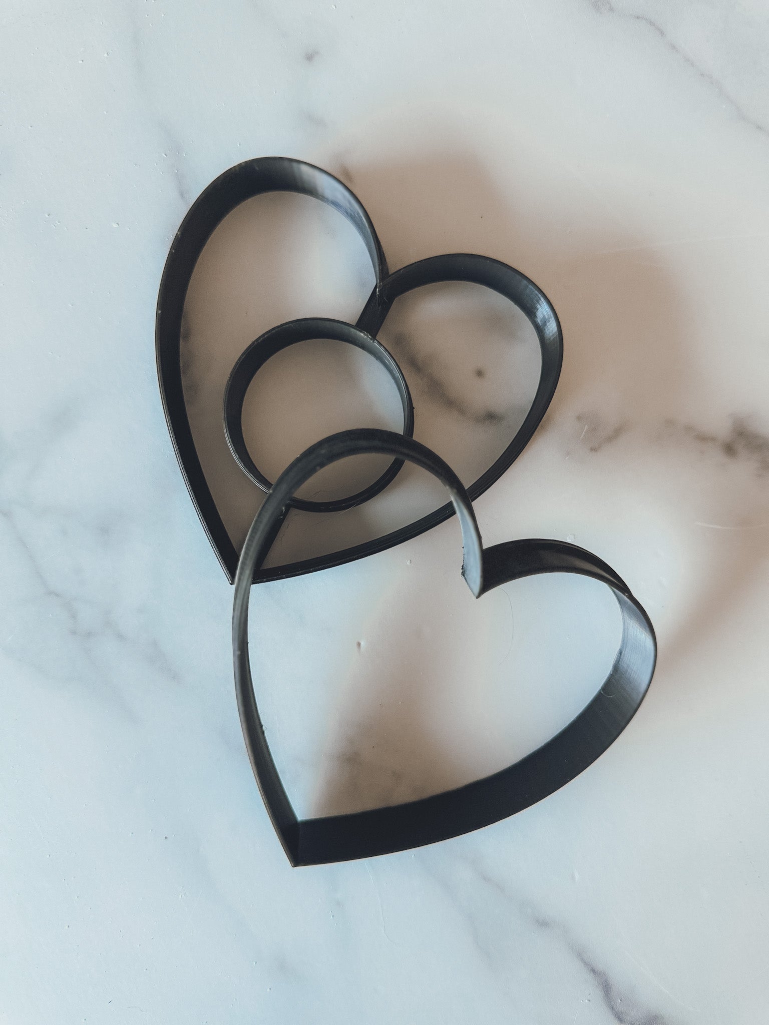 Byo Stack and Break Heart Cookie Cutter Set of 2