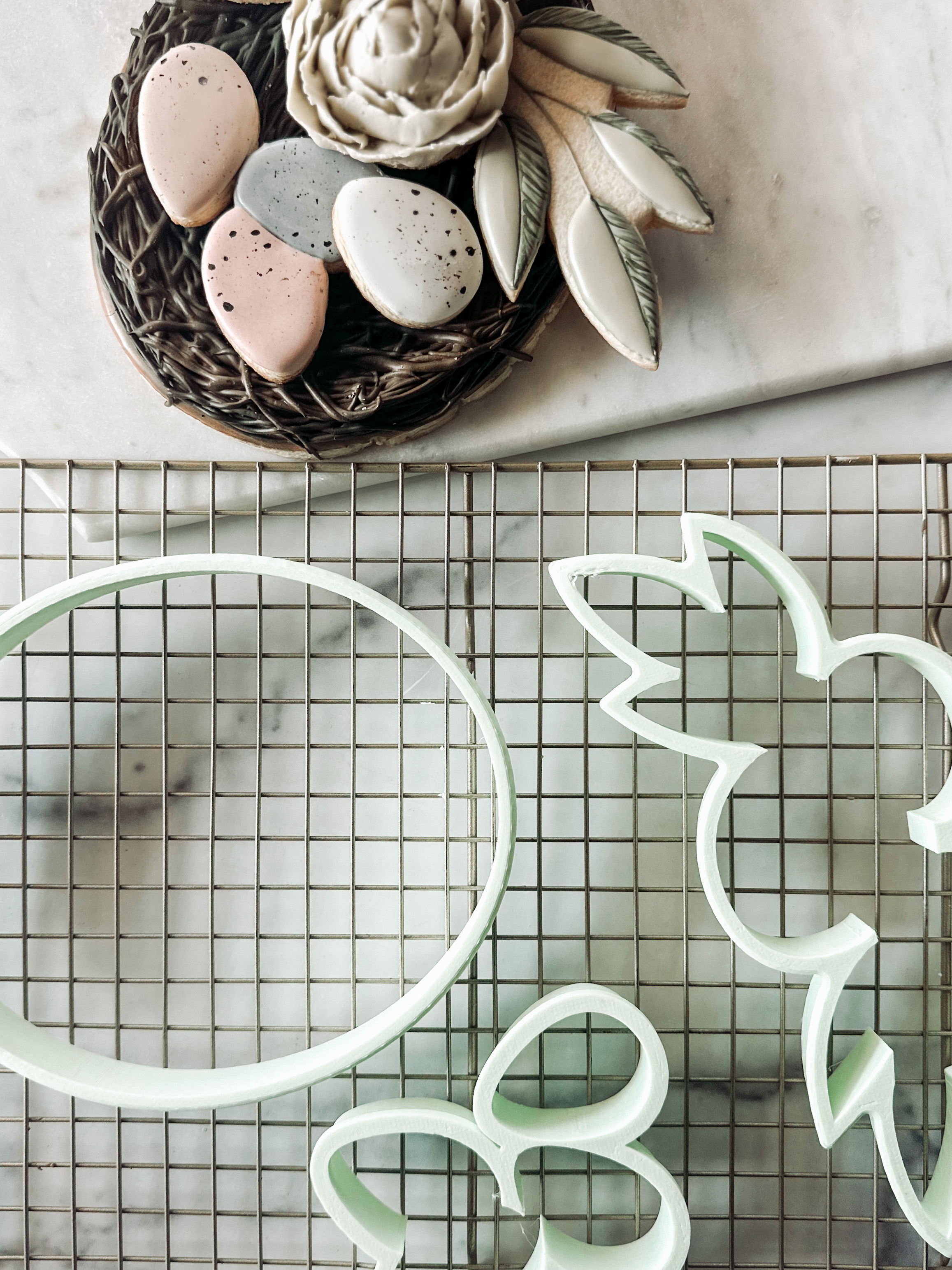 BYO Easter Nest w/ Eggs Cookie Cutters