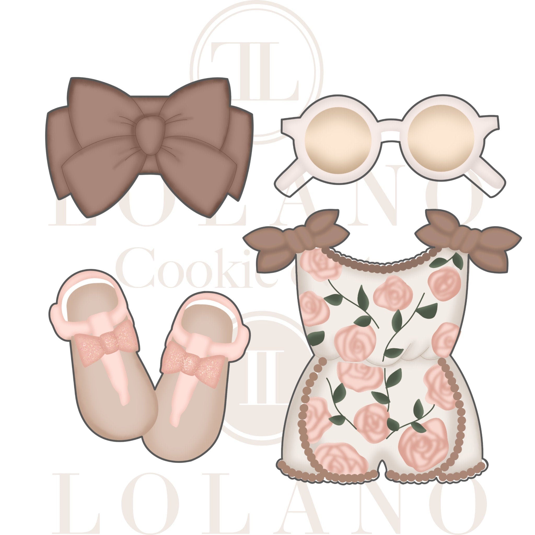 Baby Themed Cookie Cutters (Collection 04)
