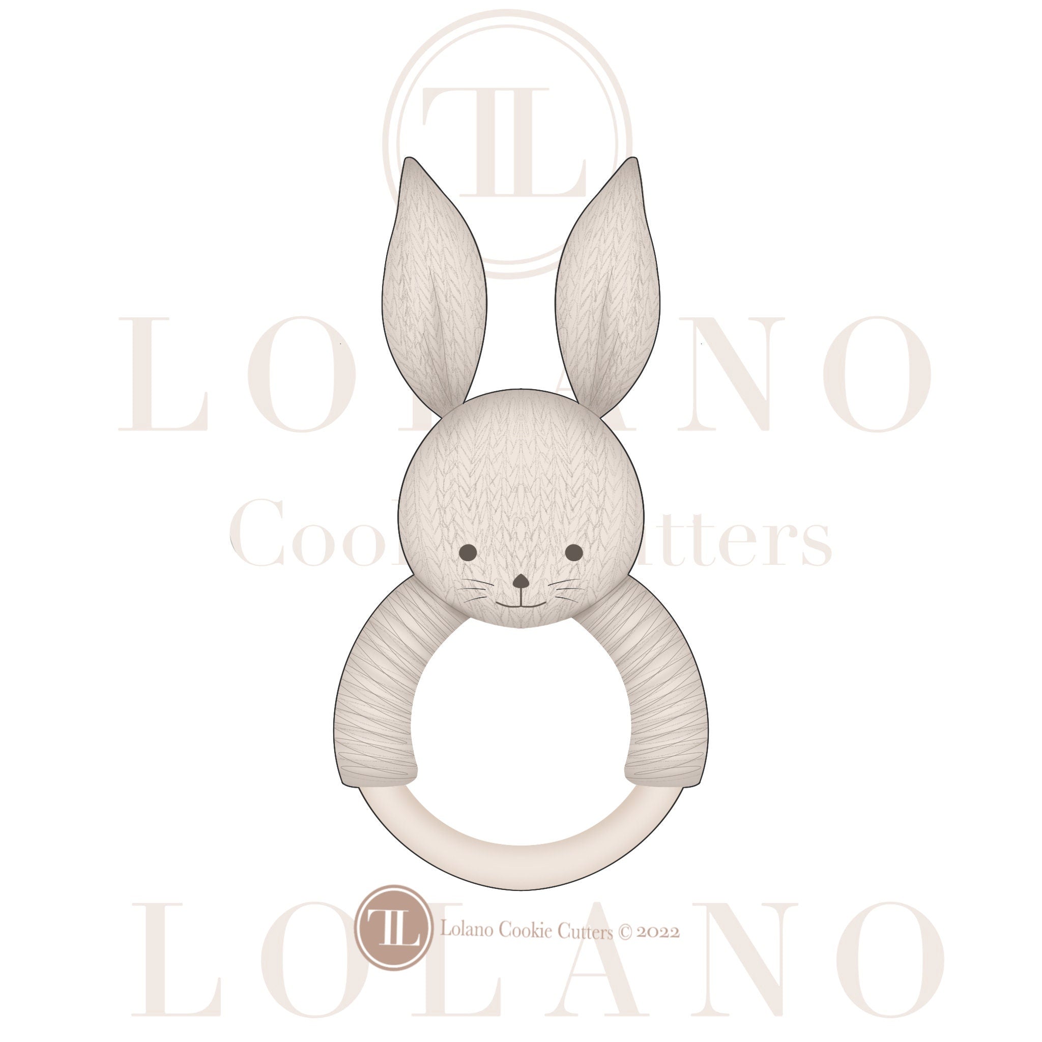 Baby Bunny Outfit Cookie Cutters