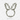 Bunny with Greenery Cookie Cutter