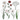 Tall Spring Flower Cookie Cutters