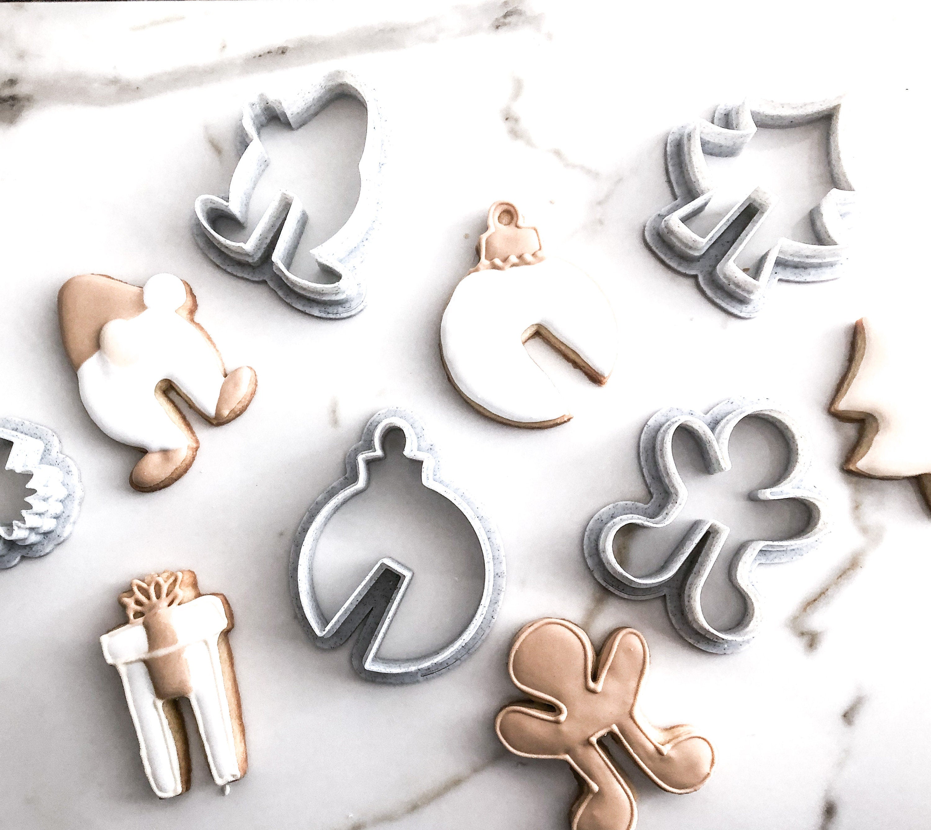 Christmas Mug Cookie Hanger cookie cutter set