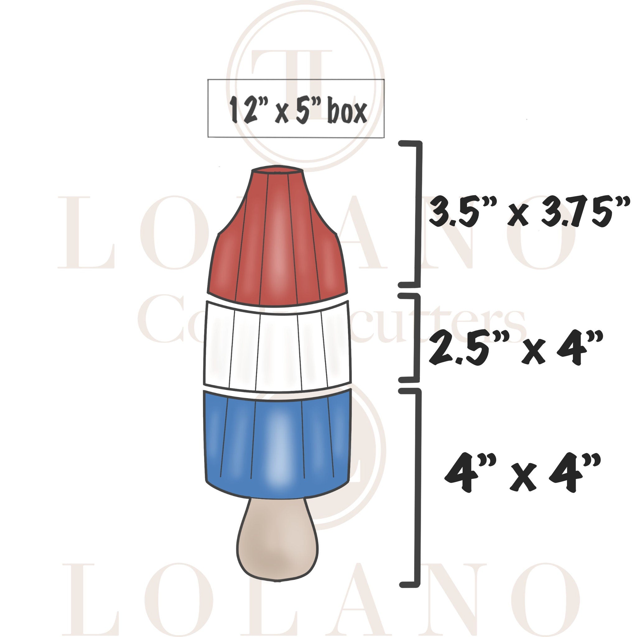 4th of July BYO Popsicle Cookie Cutter