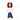 Stacked "USA" Letters Cookie Cutter