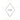 Rhombus shape cookie cutter/clay cutter