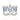 Menorah with Happy Hanukkah in Hebrew cookie cutter