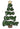 BYO Christmas tree cookie cutter set