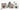 BYO Christmas village cookie cutter set of 5