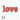 Love plaque cookie cutter